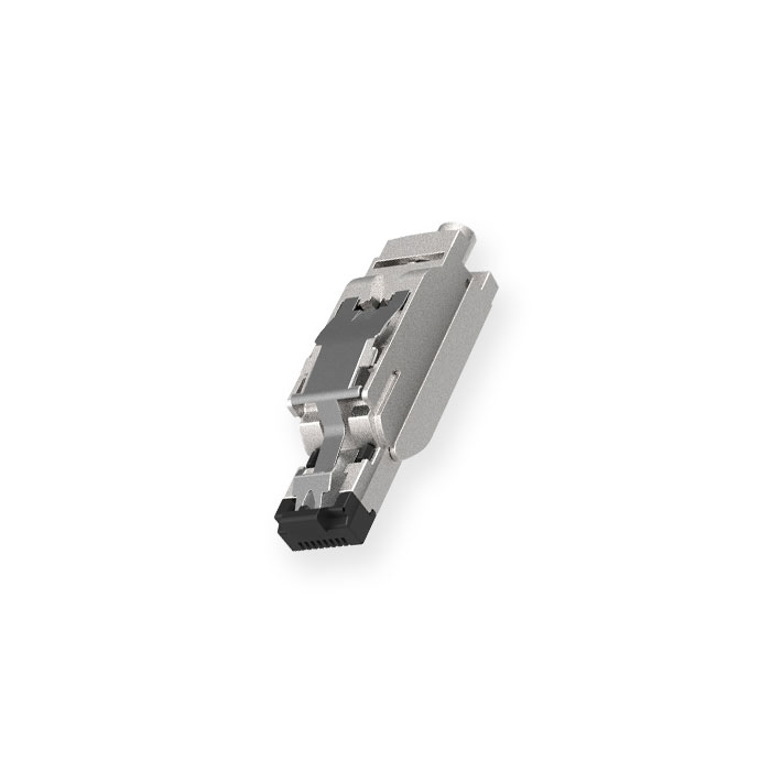 RJ45、直型公頭、絕緣層刺破連接技術(shù)、屏蔽、0CF161 
